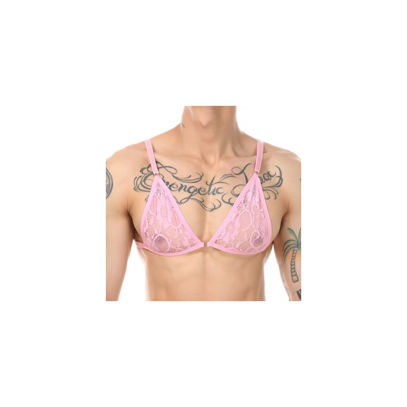 NoGenderWear Soutien-Gorge Dentelle Aleria Rose